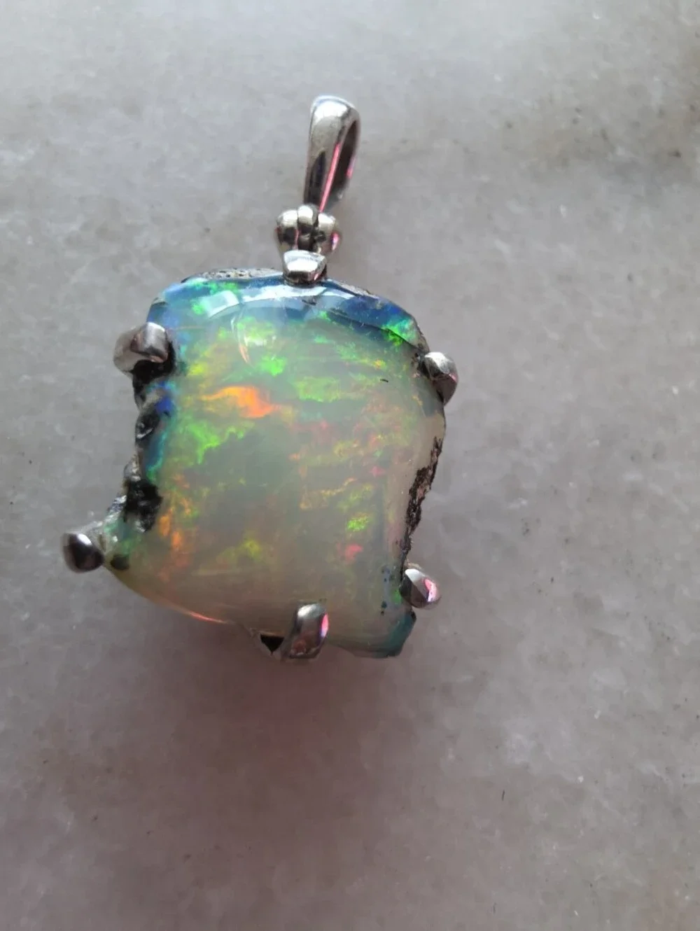 Starborn Creations Opal Pendant